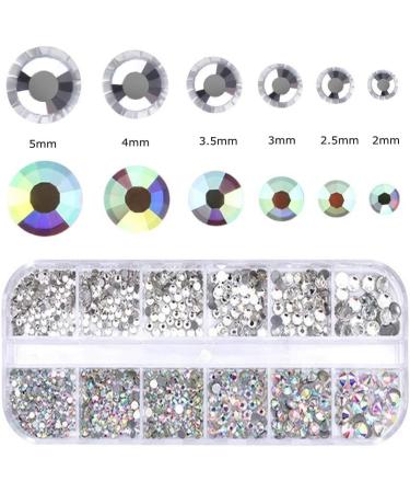 Amaoz Rhinestone Jewel Pickup Tool Dual-ended Picker Dotting Pen Crystal Studs Wax Pen - 3500PCS Clear & Crystal Ab+ Gems for Nails, Crafts, Makeup - SS4 6 10 12 16 - Buy Online on GoSupps.com