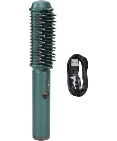 USB Rechargeable Cordless Hair Styling Tool Hair Straightening and Curling Brush Ideal for Short Hair Features Quick and Even Heating - Buy Online on GoSupps.com
