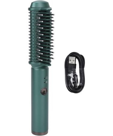 Buy Cordless Hair Straightener Comb - Quick Heating USB Rechargeable Styling Brush for Effortless Hair Straightening & Curling - Buy Online on GoSupps.com