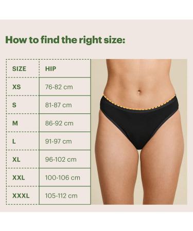 Allmatters Period Underwear - Spout-Proof Eco-Friendly & Reusable Extra Roast Black XL (Single Pack) - Buy Online on GoSupps.com