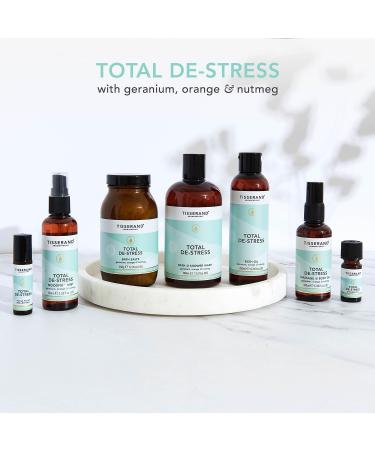 Tisserand Aromatherapy Total De-Stress Diffuser Oil - 9ml - Geranium, Nutmeg, Orange - 100% Natural Essential Oils - Buy Online on GoSupps.com