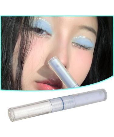 Glitter Liquid Eye Shadow Double Head 2 in 1 Liquid Eye Shadow Safe Ingredients Strong Adhesion for Party Makeup - Buy Online on GoSupps.com