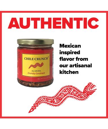 Chile Crunch Original - All-Natural Spicy Condiment - 3 Pack (8oz Each) - Buy Online on GoSupps.com