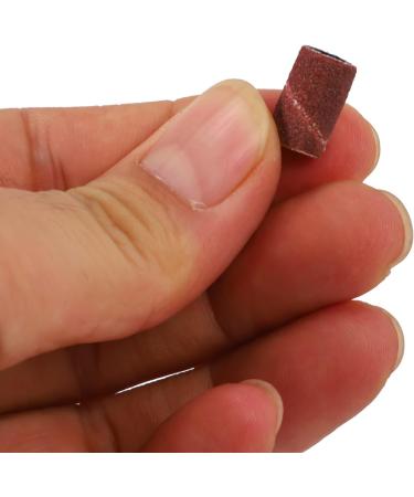 100 Pc Professional Sanding Bands Nail Manicure 180 GRIT FILE SAND PIECE SET - Buy Online on GoSupps.com