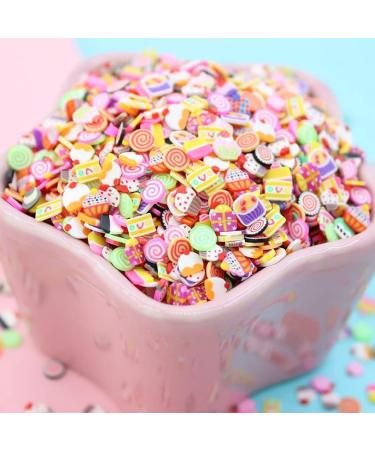 Jihuoo 100g Cute 3D Polymer Nail Art Slices - Christmas Mucus Charms & Craft Accessories for Unique Nail Decorations - Buy Online on GoSupps.com