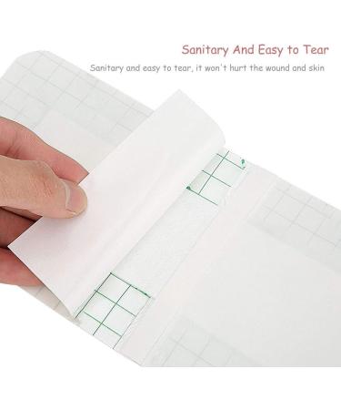 Silicone Scar Sheets & Strips - 5 Pcs Waterproof Keloid & Surgical Scar Remover Tape | Professional Wound Dressing & Shower Protector - Buy Online on GoSupps.com