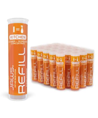 JAWS Kitchen Cleaner Refill Pods. Box of 24. Refillable Cleaning Supplies.