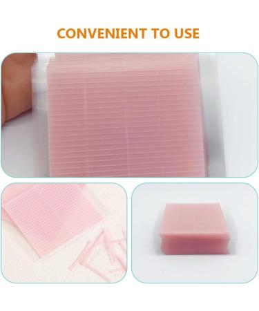 DOITOOL Adhesive Stickers 30 Sheets Double Eyelid Beauty Stickers Woman Invisible Eye Patch Fiber Material 2.8x0.2cmx5pcs Pinkx5pcs - Buy Online on GoSupps.com