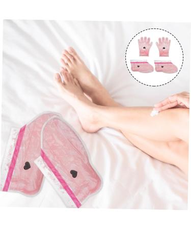 Beavorty 6 Pairs wax gloves Paraffin Wax Cover Kit Hand Care Foot Care Gloves paraffin bath liner gloves moisturizing gloves Paraffin Care Cover pe bag nourish foot mask - Buy Online on GoSupps.com