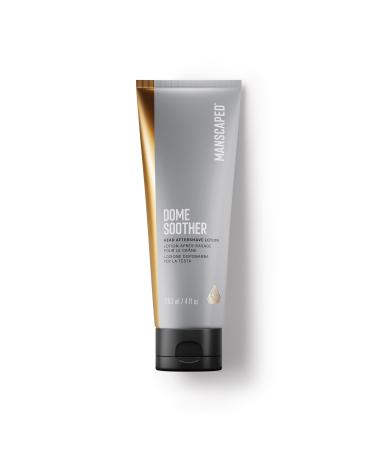 MANSCAPED Dome Soother Men s Head Aftershave Lotion Infused with Aloe & Colloidal Oats for Soothing & Hydrating Scalp Skin Quick Absorbing & Dries Clear Relieving Post-Shave Discomfort 4 fl. Oz.