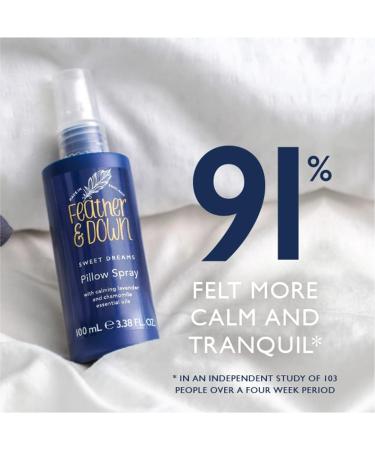 Feather & Down Pillow Spray Duo Set - Sweet Dreams & Breathe Well (50ml each) | Peaceful Sleep | Cruelty Free & Vegan - Buy Online on GoSupps.com