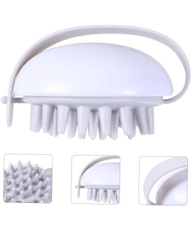 Frcolor 4-Piece Silicone Bathing Brush Set - Scalp Massager & Hair Shampoo Scrubber - Soft Rubber ABS for Gentle Cleansing - Buy Online on GoSupps.com