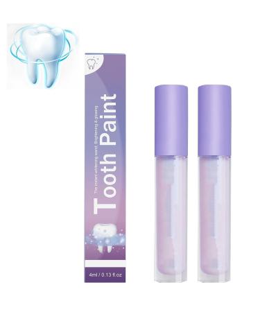 Tooth Gloss - Teeth Whitening Pen Teeth Whitening Essence Pen Instant Gloss Results Teeth Whitening Gloss Pen Tooth Stain Removal Gloss Stick Teeth Whitening (2PCs)