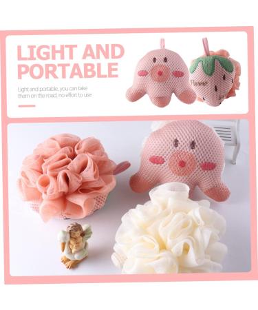 FOMIYES 6 Pcs Cartoon Bath Balls - Colorful Shower Sponges for Women | Soft Body Wash Scrubber & Loofah - Ideal Bath Accessories for Spa-Like Experience - Buy Online on GoSupps.com