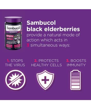 Sambucol Kids Gummies 30 Count - Immune Support for Children - Buy Online on GoSupps.com