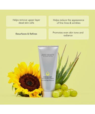 Juice Beauty Stem Cellular Resurfacing Micro-Exfoliant | Natural Vegan Cruelty-Free Scrub for Youthful Skin Renewal - 3 Fl Oz - Buy Online on GoSupps.com
