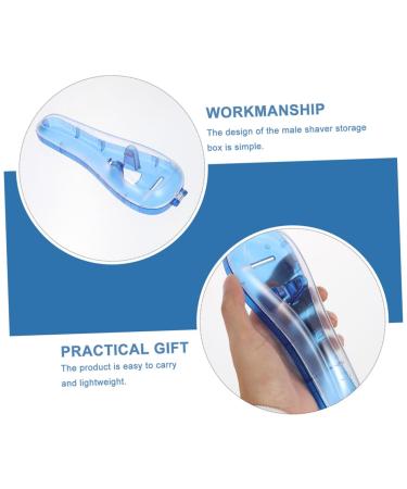 Beavorty 2er-Box Razor Storage Box - Manual & Electric Shaver Travel Case | Hartschalesetui for Hand Razors | Compact 16.5x6cm | Perfect for Travelers - Buy Online on GoSupps.com