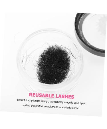 Beavorty 3 Boxes single false eyelashes tin container natural look lash metal eyelash holder reusable false lashes christmas tin fake eye lashes Makeup Lash fiber boxed jar - Buy Online on GoSupps.com