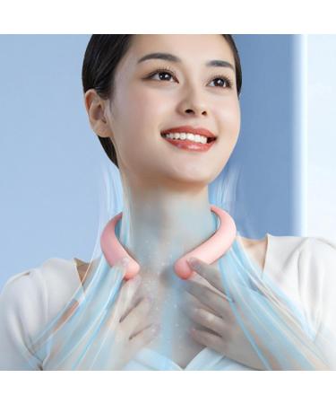 Cooling Neck Tube | Portable Cooling Neck Wrap Reusable Cold Gel Ice Pack Portable Cooling Neck Wraps Portable Ice Collar Fan pink - Buy Online on GoSupps.com