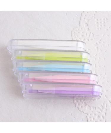 Buy Libcflcc Vision Care Contact Lens Container Set Hygienic Compact Anti-Impact Lens Storage | Portable Makeup Tool | Violet Color - Buy Online on GoSupps.com