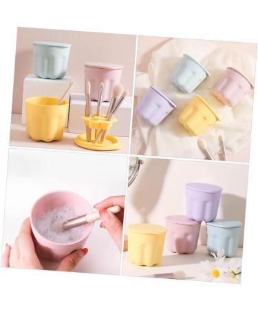 FRCOLOR 8 Sets Pp Washing Bowl Brush Cleaner Mat Brush Cleaning Pad Silicone Brush Cleaning Box Makeup Tool Cleaner Makeup Brush Makeup Cleaning Mat Brush Cleaning Mat Make up - Buy Online on GoSupps.com