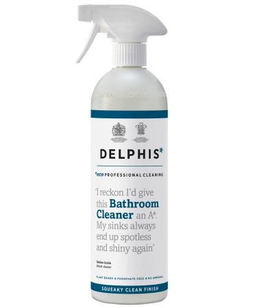 Delphis Eco Bathroom Cleaner 700ml | Eco Friendly | Biodegradable Bathroom Cleaner | Natural Bathroom Cleaner Unscented  1 Count (Pack of 1)