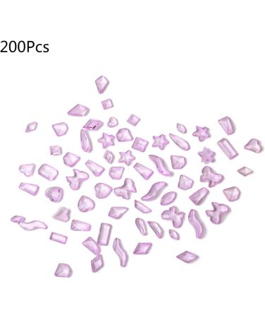 200Pack 3D Crystal Nails Jewelry DIY Manicure Decals Crystal Gems Nail Art Nail Tips Rhinestones Decorations Accessory Nail Art Resin Studs Decorative Resin Stones for Nails Nail Art Resin Crystals See Through Black - Buy Online on GoSupps.com