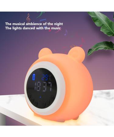 Rechargeable BT White Noise Alarm Clock - 17 Volume Levels Digital Display Snooze Mode USB Charging for Adults Kids & Babies - Buy Online on GoSupps.com