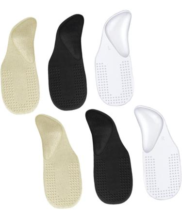 Buy NOLITOY 6 Pairs Orthotic Insoles - High Arch Support Shoe Inserts for Women Cushioned Gel Heel Pads for Sandals & High Heels - Buy Online on GoSupps.com