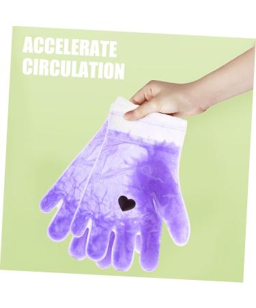 FRCOLOR 1paire De Paraffine Pour Hydratant Sachets De Cire Pour Mains Et Confortables Et Pratiques Pour Soin Domicile 25x5.4x0.8cm Violet - Buy Online on GoSupps.com