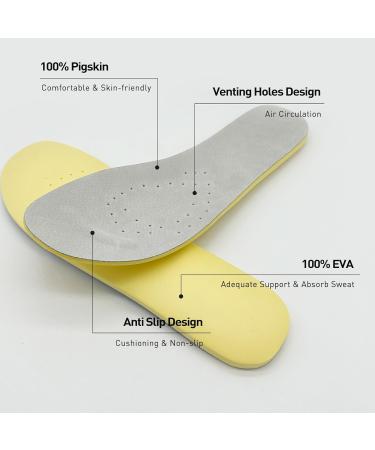 Replacement Shoe Insoles for Hey Dude Wally Shoes - Comfortable Lightweight Footwear Inserts | Shock Absorbing (US Men 11-EU 44 - Buy Online on GoSupps.com