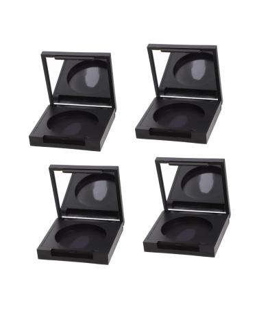 FOMIYES 4pcs Blush Box Eyeshadow Box Makeup Supplies Empty Eyeshadow Pan Blush Case Makeup Pallets Plastic