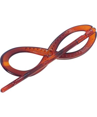 Topkids Accessories Chignon Hair Pin for Women and Girls French Hair Pin Hair Accessories for Women French style Hair grips French Pin Hair sticks Hair pins (Tort infinity loop) - Buy Online on GoSupps.com