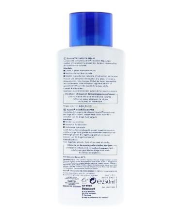 Eucerin Complete Repair Emollient Lotion 10% Urea - Hydrating 250 ml for Dry Skin | International Shipping Available - Buy Online on GoSupps.com