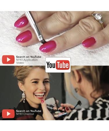NYK1 NAILAC - STRAWBERRY ICE - Professional Gel Nail Polish - UV and LED Drying - Quick Soak Off Gel Polish 10ml - Over 100 Gel Nail Polish Nailac Colours to Choose From! - Buy Online on GoSupps.com