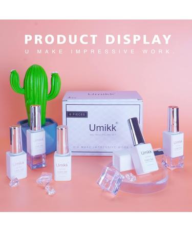 Umikk Gel Nail Polish 6 Colours Set Coffee Nude Beige Light Coral Pink Lavender Violet Bean Purple 7.5ml Soak Off UV LED Cure for Nail Art Manicure Pedicure Girl's life - Buy Online on GoSupps.com
