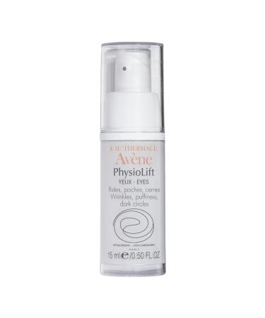 Eau Thermale Avene PhysioLift EYES, Retinaldehyde to Reduce Appearance of Puffiness, Dark Circles, Wrinkles, 0.5 oz.