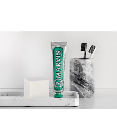3x Marvis Classic Strong Mint Toothpaste 85ml - Long-Lasting Freshness + Italian Gourmet Polpa 400g - Shop Internationally - Buy Online on GoSupps.com