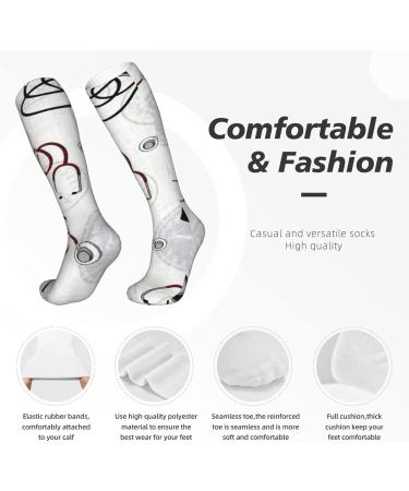 Buy Only Blood Pressure White Compression Socks for Men & Women - 15-20 mmHg Support for Running & Cycling | Enhance Circulation - Buy Online on GoSupps.com