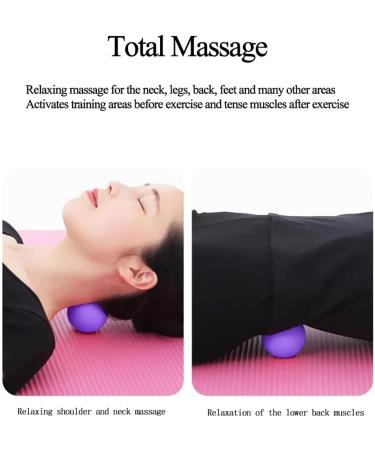 Massage Ball Set for Plantar Fasciitis Recovery - Deep Tissue Relief Myofascial Relaxation Body & Foot Roller for Pain and Stress Reduction - Buy Online on GoSupps.com