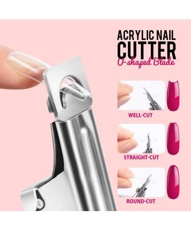Teenitor Clear Fake Coffin Nail Tips Set - 600pcs Ballerina Press On Nails with Glue, Files, Buffer, Brush & Clipper for Beginners - Buy Online on GoSupps.com
