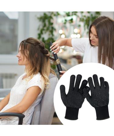 Buy Heat-Resistant Curling Iron Gloves | Professional Non-Slip Silicone Hair Styling Accessories - International Shipping Available - Buy Online on GoSupps.com