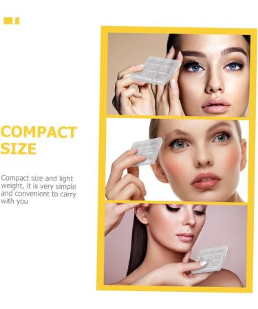 Ipetboom 15 Pcs Eye Shadow Box Blush for Cheeks Loose Powder Containers Lipstick Storage Case Pigment Platen - Buy Online on GoSupps.com