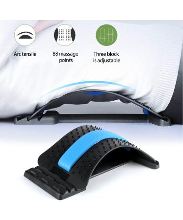 Back Extensor Device - 3 Level Back Stretcher & Neck Stretcher for Pain Relief & Posture Correction | Orthopedic Support - Buy Online on GoSupps.com