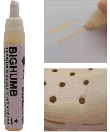 chiwanji Stain Remover Pen Multiple Colors Large Capacity Waterproof Black White Beige Whitening Pen for Shoe Cleaner - Cream Color - Buy Online on GoSupps.com