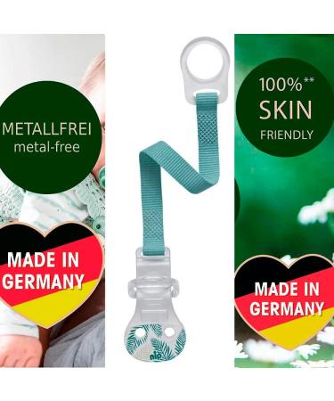 MAM Skin Soft Silicone Pacifier Set (6-16 Mo) - 2 Pack with Sterilization Box & NIP Strap | Shop Internationally - Buy Online on GoSupps.com