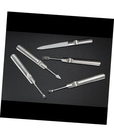 Beavorty Cuticle Pusher Nail Cleaner Trimmer Manicure Set For Removing Dead Skin Cells Medium As Shown - Buy Online on GoSupps.com