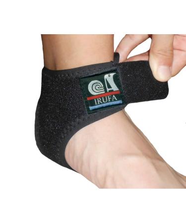 IRUFA, AN-OS-11,3D Breathable Elastic Knit Patented Fabric Adjustable Athletics Achillies Tendon Ankle Wrap, Plantar Fasciitis, Pain Relief for Sprains, Strains, Arthritis and Torn Tendons (L) - Buy Online on GoSupps.com