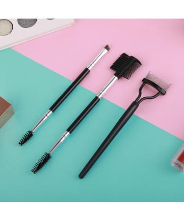 Lusofie 3Pcs Eyelash Separator Tool Eyelash Comb Eyebrow Spoolie Brush Set | Double Head Eye Brow Grooming and Makeup Tools - Buy Online on GoSupps.com