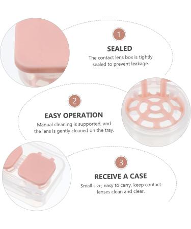 Solust 3 Series Portable Glasses Case & Contact Lens Container - Automatic Storage for Easy Lens & Glasses Organization - Buy Online on GoSupps.com